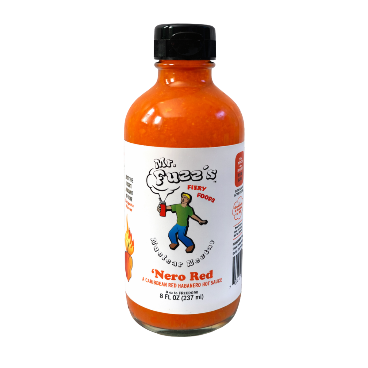 Habanero Hot Sauce I Nuclear Nectar 'Nero Red – Mr. Fuzz's